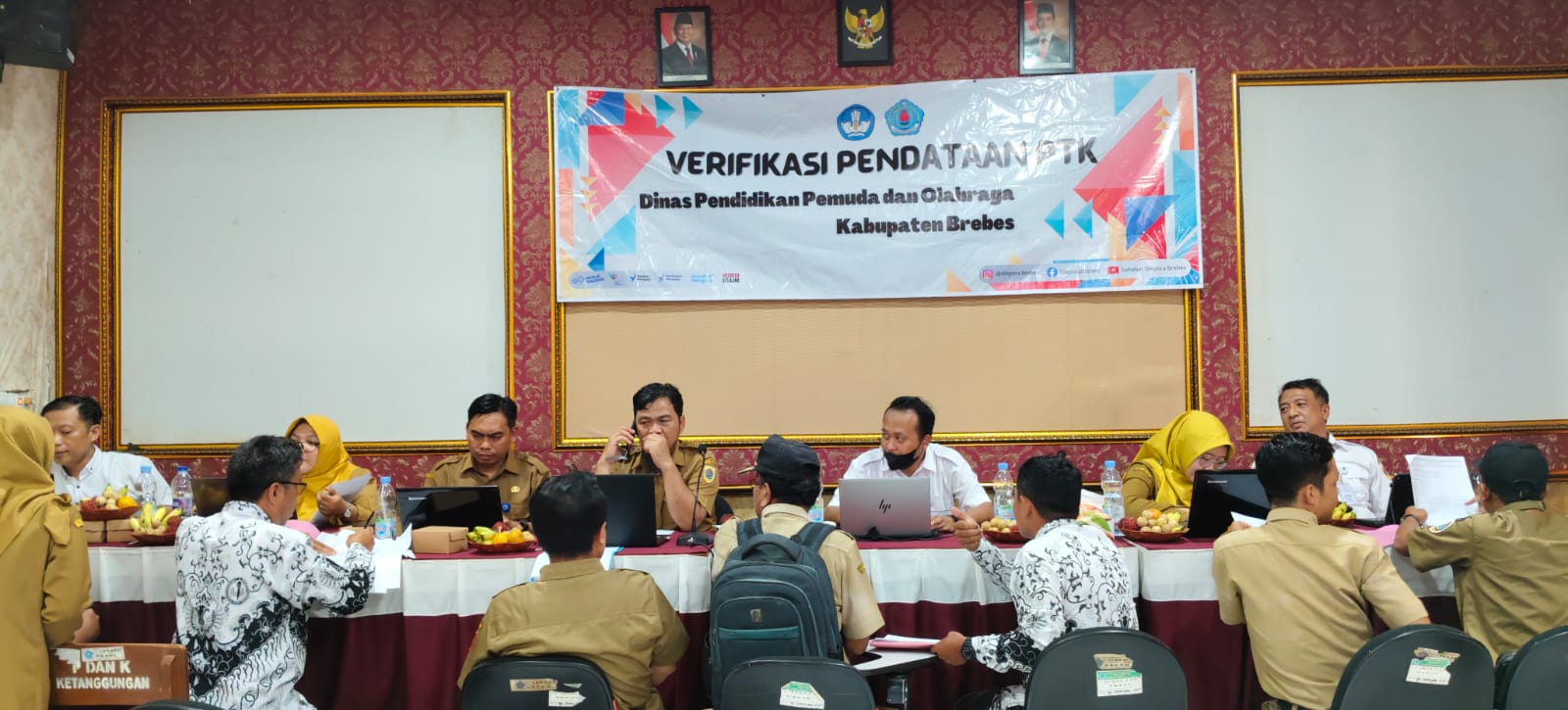 Verifikasi Pendataan PTK di Lingkungan Pemerintah Kabupaten Brebes